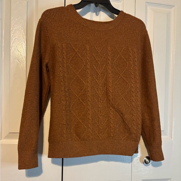 St. John's Bay Women's Cowl Neck Sweater - Tan - Picture 4 of 4